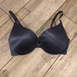 Like-New VS So Obsessed Blue Push-Up Bra 32DD